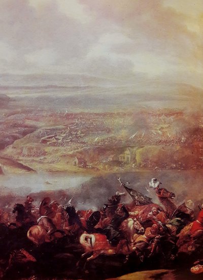 Battaglia di Khotyn nel 1673 da Jan van Huchtenburgh